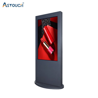 65 Inch Bright 350cd LCD Indoor Digital Signage Display Screens